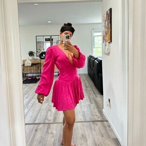 Pink Barbie mini dress